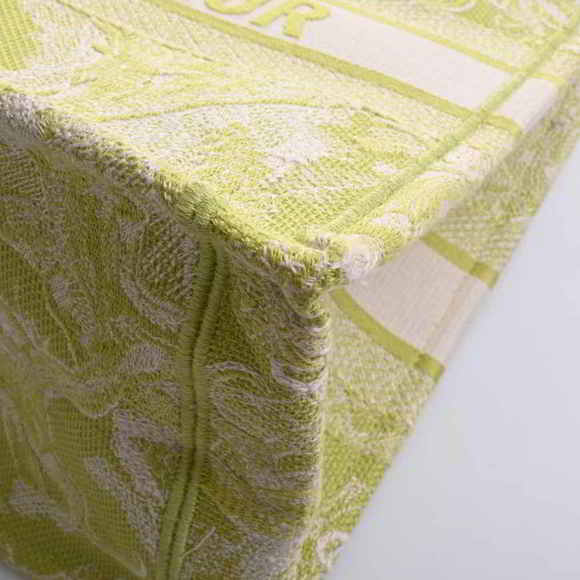 Christian Dior Canvas Medium Book Tote Bag M1296ZRGO Green - Picture 4 of 8